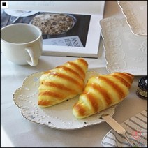 생일파티 돌잔치 구내식당 연말모임 음식모형 말랑빵모형, 2P세트