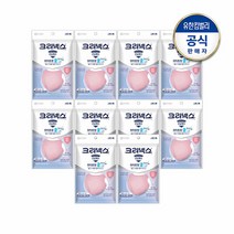 [KT알파쇼핑]크리넥스 라이트핏 쿨마스크 Pink 소형 5p 10개, 상세페이지참조