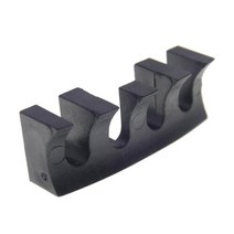 THE WAROOM SHOP 배드민턴 라켓 로드 스프레더 어댑터 라켓 부착물 스트링 공작 기계 분산 압력 파손 및 변형 방지 라켓 도구, PVC, 검은 색