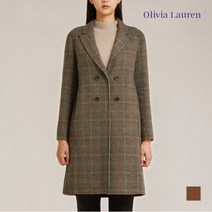 올리비아로렌 올리비아로렌 _체크 핸드메이드 싱글코트_VOCEAWW9421