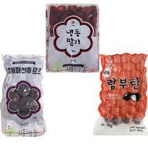 상세설명참조 냉동과일모음 신정푸드 패션후르츠 딸기 람부탄 1kg 아이스박스포함 무료, 2.냉동딸기1kg신정푸드