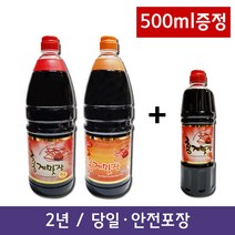 일촌 홍게맛장 레드1.8L+ 골드1.8L+500ml 국산간장, 2개, 1.8L