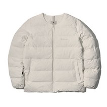 [국내매장판] 스노우피크 snowpeak 어패럴 아웃도어 랜드 우먼스 경량 다운 자켓 라이트베이지 덕다운 패딩 캠핑 감성 패션 S22WWRDJ61LE