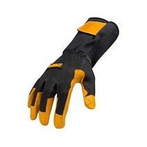 디월트 프리미엄 TIG용접장갑 조절가능 건틀렛 스타일의 커프 중, Medium (Pack of 1) DEWALT