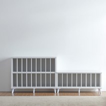 Sunshine 서류정리함 선반 보관함 오픈형 책장 서류함 책꽂이 사무실 1200, 진그레이화이트