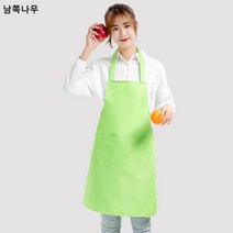 제조업체에서 제공하는 피치 커스텀 앞치마는 로고 선물용으로 주문 제작 가능 모던 심플 솔리드 광고 작업복, 애플그린