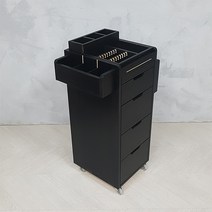 더블유팩토리 에보니 블랙 원목 미용츄레이 미용트레이 (B-074C) 미용실트레이
