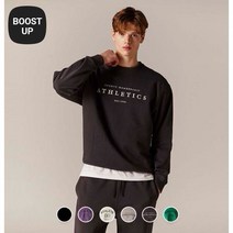 [지오다노]남성 프렌치테리 프린트 스웨트셔츠 023511