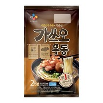 CJ 밀키트 가쓰오우동 2인분 가족간식 일본면요리 466.6g 1세트, 4세트