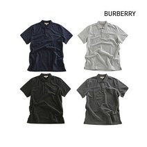 [버버리] 남성용 PK 반팔 티셔츠 (블랙/차콜/네이비/그레이)