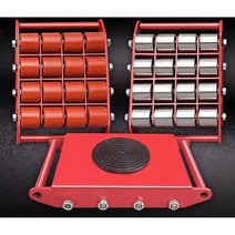 시프터 중장비 스페이스롤러 바퀴 물류운반 도비대차 이송 도비바퀴 듀티 고하중 설비 롤러 운반카 회전형, 2. 24톤