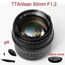 TTArtisan 50mm F1.2 ●● 소니 E 후지필름 M43 캐논 니콘 Z 라이카 leica 호환 L ●●● MAPSC, gift and 52mm hood_SIGMA