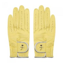 까스텔바작 BGAMGL701LE 여성 램스킨 양손 골프 장갑, 19