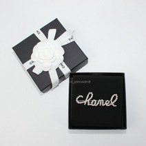 샤넬(명품잡화) 명품명품샤넬 여성 기타 액세서리 샤넬 chanel 로고 진주 크리스탈 헤어핀 AB2850 Y4