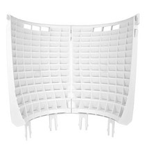 DETAIL GUARDZ Dirt Lock 스크럽 벽 180/360 세차 버킷 필터 워시보드용 (블랙), White