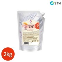 [희주몰] 청정원 토마토와생크림 로제스파게티소스 2kg, 2개