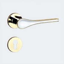 도무스 모티스락 모티스 도어락 M2707 PVD 유광골드 방문손잡이 안방용 프라이버시용, 72x45mm