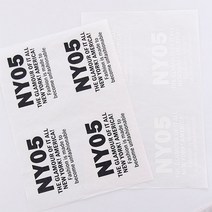 쏘잉스 / 종이전사지) NY05 2color Z0588 CC0, 화이트