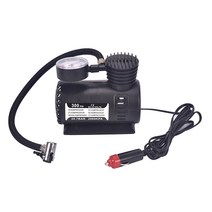 휴대용 타이어 공기주입기 컴프레셔 1pc 300psi 유닛 12v 자동 미니 차량용 스마트 콤프레샤 자동차 바이크 오토바이 자전거 보트 공 펌프 공기압 충전기 주입기, 없음