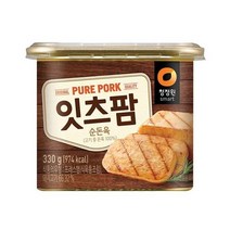 청정원 맛있는밑반찬 잇츠팜 통조림 햄 순돈육 추천 자취 캠핑음식 330g 간단한요리 간편식, 7개