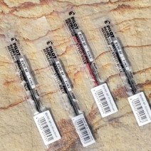 파이롯트 닥터그립 0.7mm 4+1 멀티펜 리필심 VRF-8F 레드, 1개, 색상