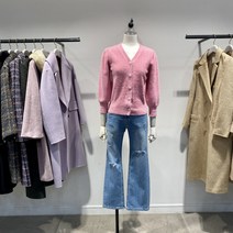 레니본 데미지 컷팅 데님팬츠 RAS21T3