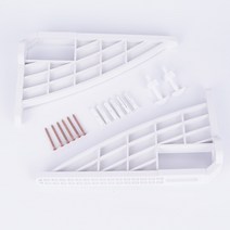 국산 세면기 PVC 브라켓 2개 1조 받침대 선반대 앙카