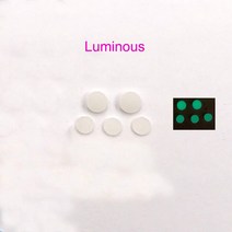 게임 악세사리 용품 GBA SP 교체용 스크류 더스트 플러그 커버 고무 게임보이 어드밴스 쉘 하우징 야광, 한개옵션1, 11 Luminous
