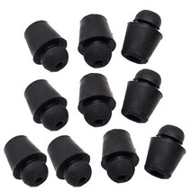 10pcs 자동차 도어 충격 흡수 개스킷 검은 고무 패드 자동차 도어 댐퍼 스티커