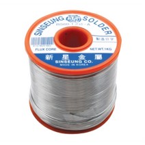 송진실납(시세) RS60-1.6-1KG RS60-1.6mm(1kg), 1개