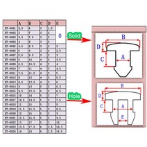 1-10PCS 블랙 원추형 스냅 온 실리콘 고무 플러그 블랭킹 엔드 캡 튜브 삽입 마개 방진 고온 내성, 24 A-14mm_02 3PCS