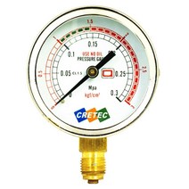[AJZ_4999780] 크레토스-압력계 250㎏f ㎤ 50Ø (1EA) 압력계 작업압력게이지 조정기압력계 압력게이지 측정압력계