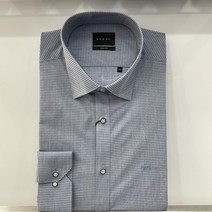 예작 예작 20F/W 블루 호리존탈 스트라이프 슬림핏 긴팔셔츠 YJ0FBS920