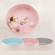 라호 접이식 놀이매트 대(L) (컬러선택) 319071, 놀이매트 크림 대(L)