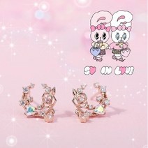 클루(CLUE) [클루X에스더버니]라비앙로즈 실버 귀걸이