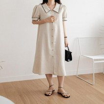 신세계TV쇼핑 [옷자락] 여자 여름 임부복 베이직 셔츠 롱원피스