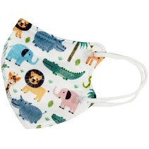 마미몰 프리미엄 새부리형 유아 아동 마스크 30+1매 50+1매 초소형 소형 어린이 아기, 초소형프리미엄(10매x3개), 사파리월드