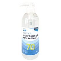 의약외품 에탄올 함량 70% 식약처 손소독제 500ml 손세정제, 1개