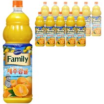 썬키스트 훼미리 제주감귤 1.5L, 12개, 12개
