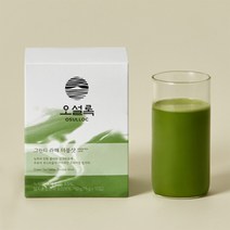 오설록 그린티 라떼 더블샷 10입/그린티라떼/밀크티/파우더