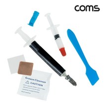쇼핑테크/ Coms 쿨러 구리스 세트 2g Gray 주사기형 써멀패드 CPU G 판 컴파운드, 상세내용표시