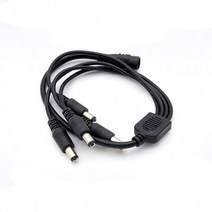 DC 전원 분배기 4분배 1DC4DC 40cm 멀티탭 충전공유기