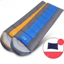 WindTour 경량 백패킹 캠핑 침낭 페더다운, 블루(1.0kg)은 20°C에 적합합니다., 1개