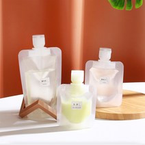 기내반입 가능 여행용 소분 파우치 화장품 공병 30ml/50ml/100ml 12개 세트
