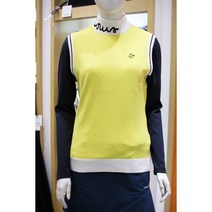 루이까스텔 골프의류 2022 F/W 가을 겨울 상품 여성 솔리드 터틀 조끼 [이너 별도 판매]