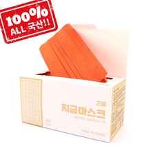 국산 덴탈 마스크 블랙 오렌지 네이비 버건디 3중 4중 필터, 50매, 1개