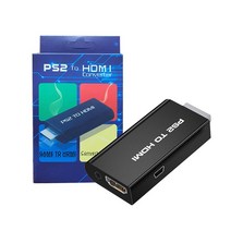 플스2 HDMI 변환잭 PS2컨버터 게임기 HDMI TV 연결, 1개