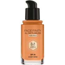 Max Factor 맥스팩터 페이스피니티 올데이 84 소프트 토피 파운데이션 34g, 1개, 기본
