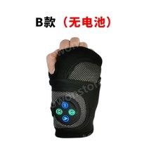 손목 마사지기 손 지압 관절 안마기 물리 치료 재활 악기, 검은색 B형(배터리 제외)