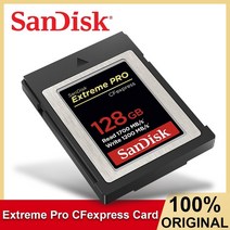 샌디스크cf카드 메모리카드 cf카드64 sandisk Extreme pro cfexpress 메모리 카드 type b 4k video cfe xqd slr 카메라와 호환되는, cfe-64g